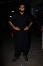 Ranveer Singh at Bajirao Mastani screening in Sunny Super Sound on 17th Dec 2015